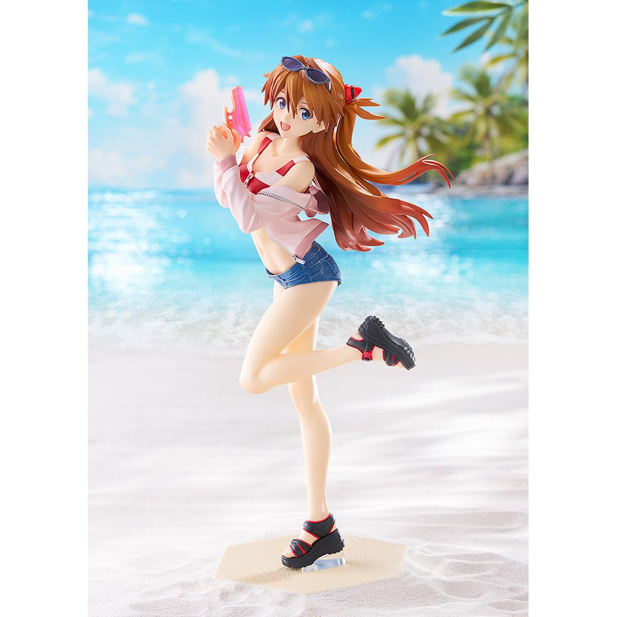 summer queens アスカ・ラングレー POP UP PARADE BEACH QUEENS Asuka Shikinami Langley L Size Figure