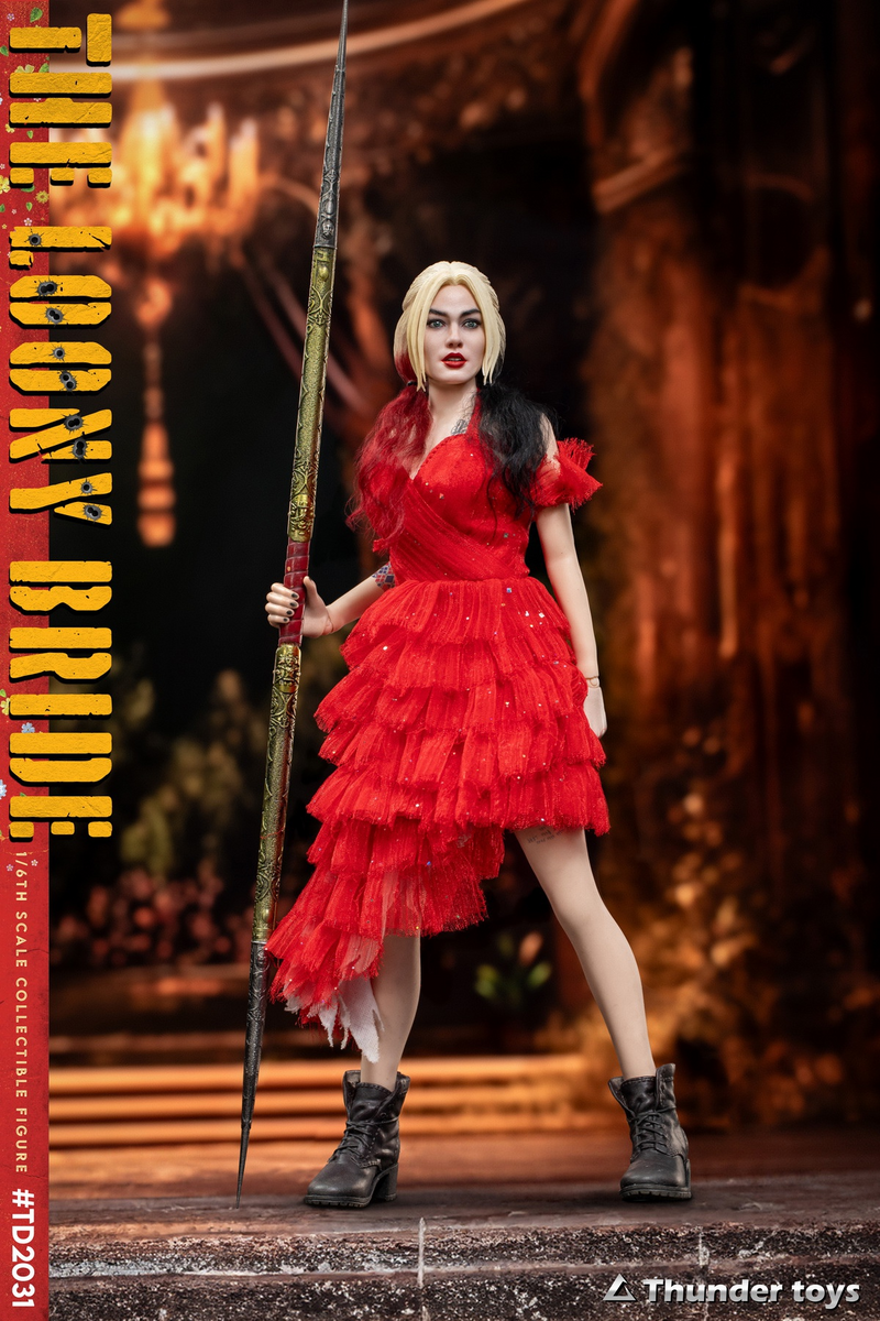 Thunder Toys ハーレイクイン　THE LOONY BRIDE Thunder Toys 1/6 Crazy Loony Bride Action Figure [TDT-2031