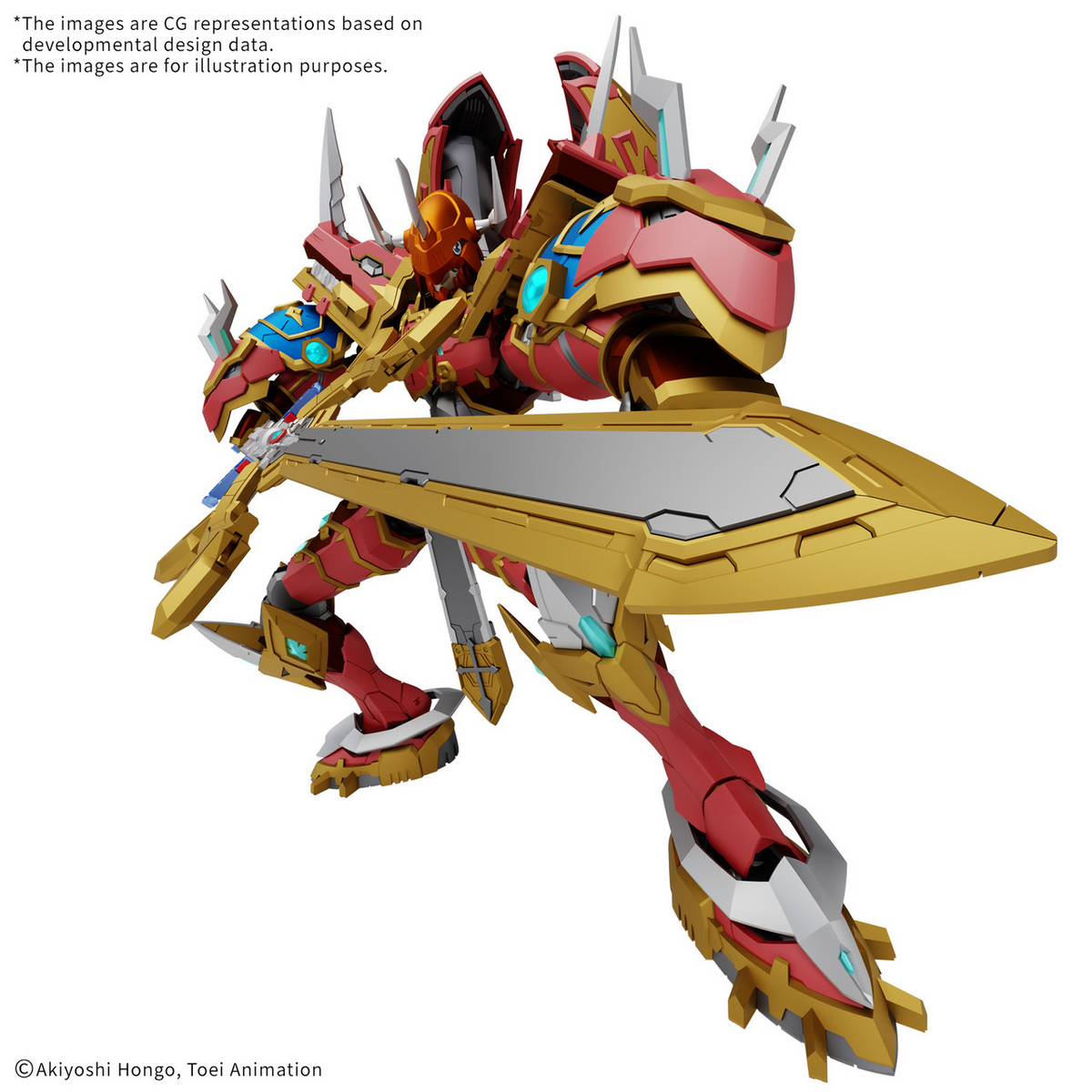 Figure-rise Standard Amplified -Digimon - Kaisergreymon – Xavier