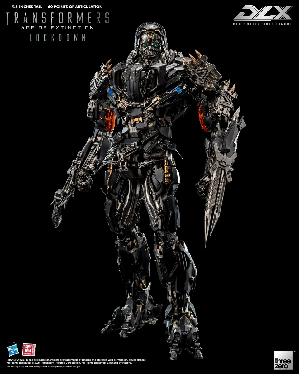 Threezero Transformers: Age of Extinction - DLX Lockdown Pre-order
