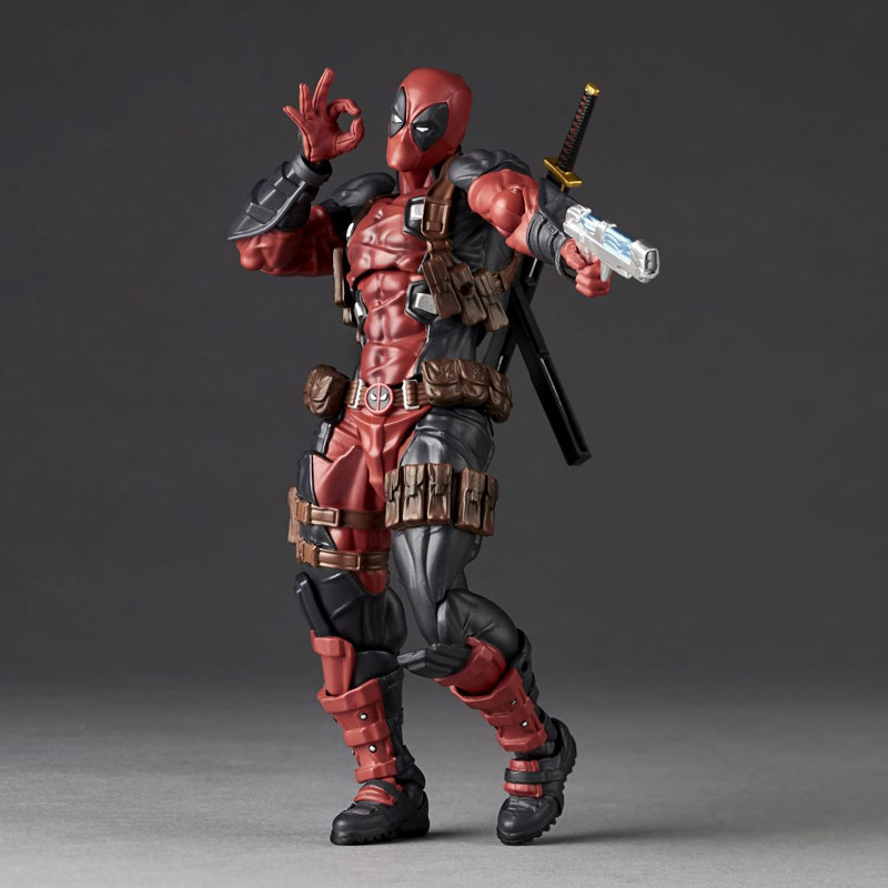 Revoltech Amazing Yamaguchi Deadpool Ver.2.5 – Xavier Cal Customs