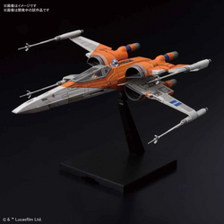 Bandai Spirits 1/72 Vehicle Model - Star Wars Poe's X-Wing Fighter (Rise of Skywalker Ver.)