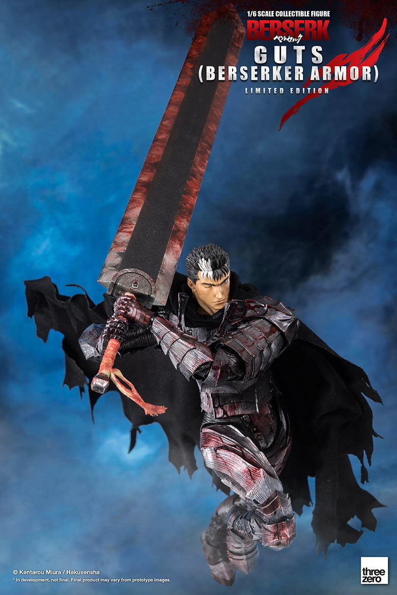 Threezero 1/6 Scale Figure - BERSERK - Guts (Berserker Armor