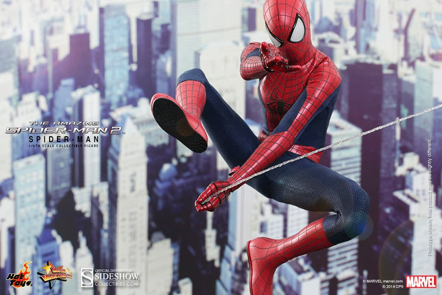 Hot Toys MMS244 The Amazing Spider-Man 2 - Spider-Man Sideshow