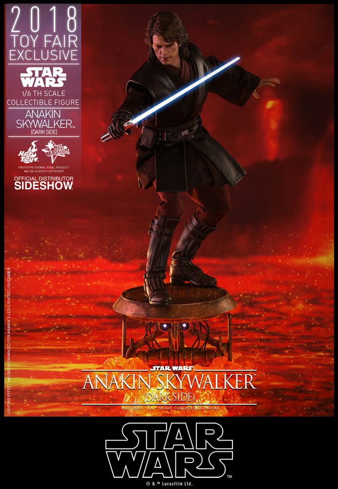 Hot Toys MMS486 Star Wars: Episode III Revenge of the Sith - Dark