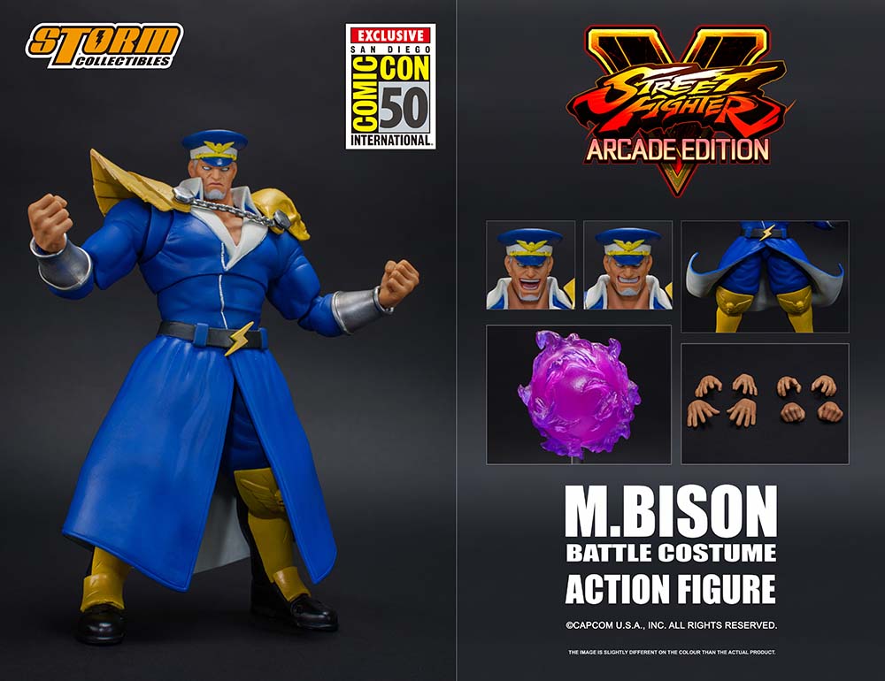 Storm Collectibles Street Fighter V M. Bison (Battle Costume) - SDCC 2019 Storm Collectibles Street Fighter V M. Bison (Battle Costume) - SDCC 2019