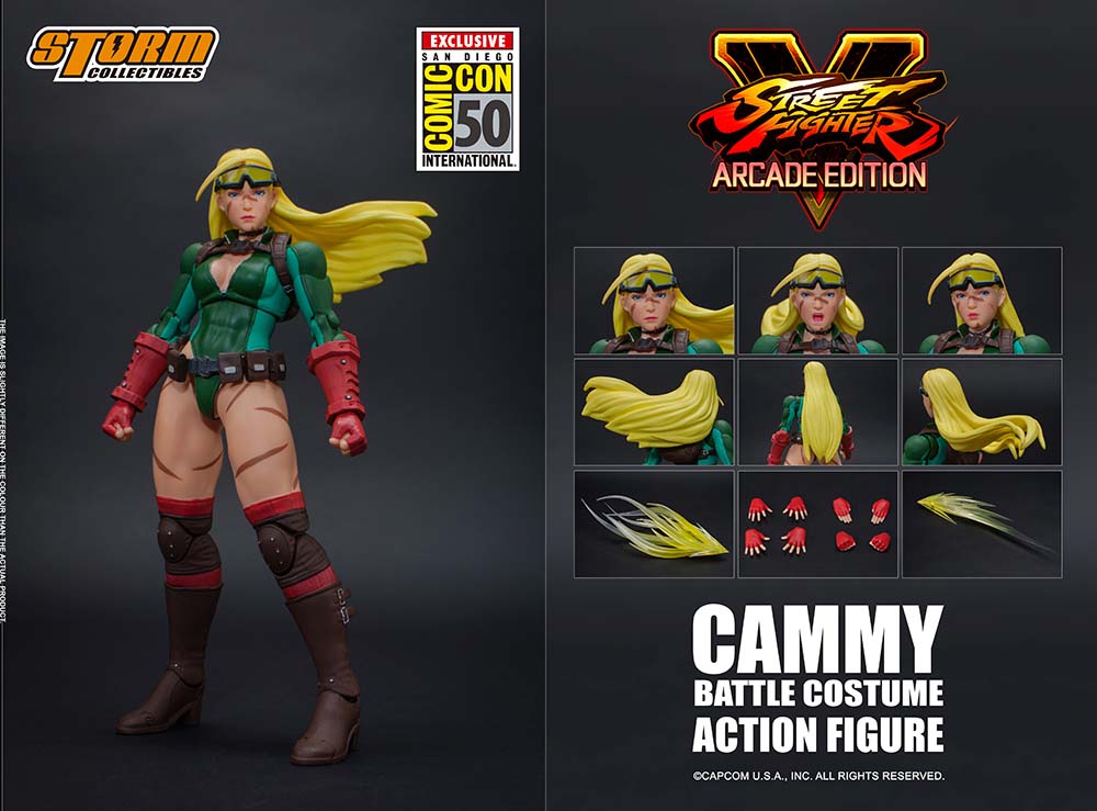 SDCC CRYPTOZOIC CAMMY キャミィ ストリートファイター 【公式通販】