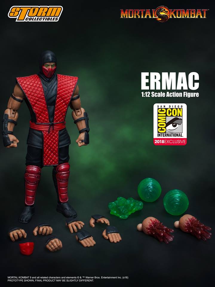 SDCC 2018 Storm Collectibles - Mortal Kombat - Ermac – Xavier Cal