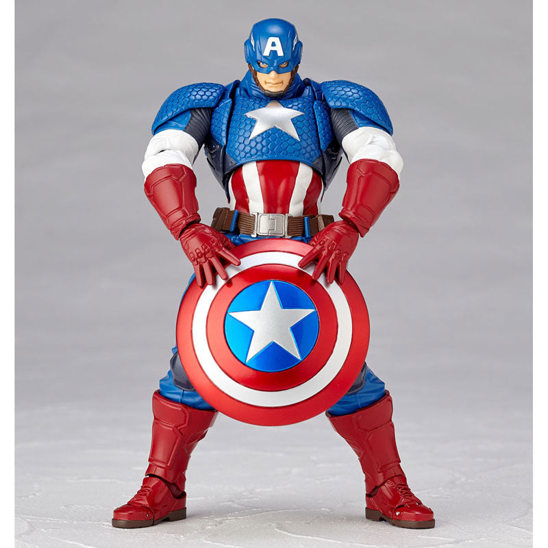 Revoltech Amazing Yamaguchi No 007 - Captain America – Xavier Cal