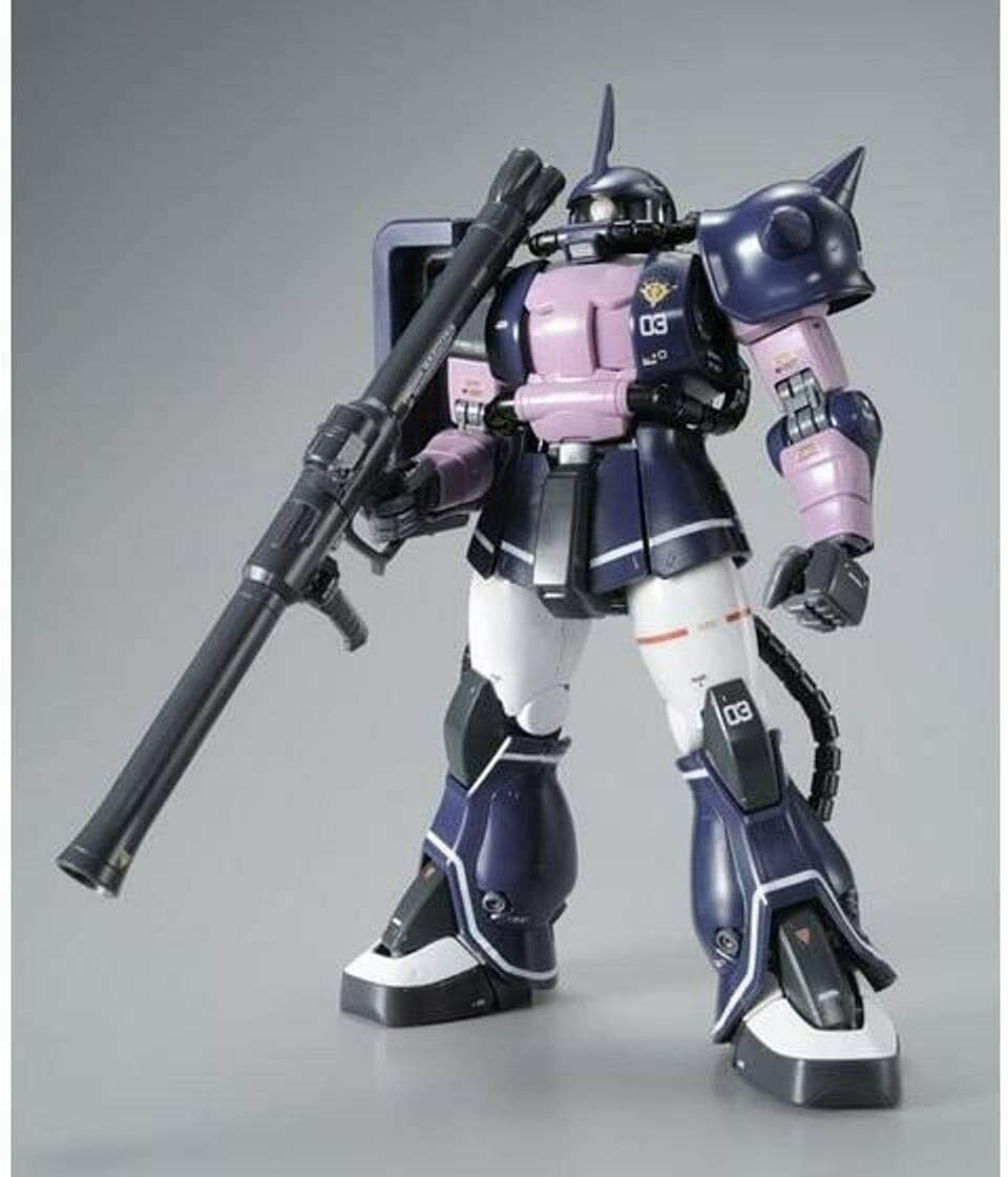 ロボット MG MS-06S ZAKU 2 Black Gundam MG 1/100 Premium Bandai Exclusive - MS-06S Zaku II Black