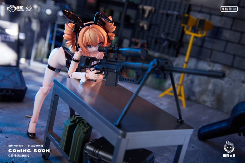 SUSHING - Bunny Rapid Action Squad Sniper Leoni 1/12 Scale Pre