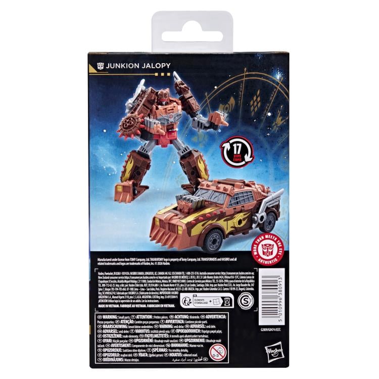 Transformers Age of the Primes Deluxe Class Junkion Jalopy – Xavier Cal ...