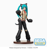Hatsune Miku: Project DIVA Arcade Future Tone SPM Figure - Hatsune Miku - Kitty Cat