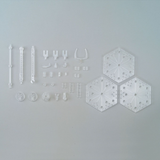 Bandai Hobby Action Base - Clear Action Base 4 (1/100)