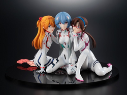 Kadokawa 1/8  Neon Genesis Evangelion Asuka/ Rei/ Mari: Newtype Cover ver.