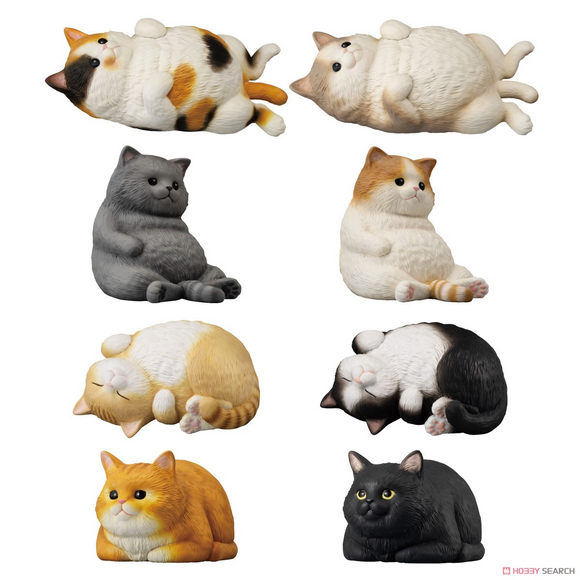 Bandai Shokugan Mocchiri Kororin Cats - Mocchiri Kororin