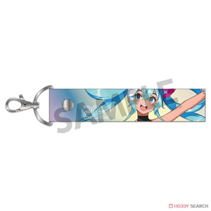 Racing Miku 2024 Summer Holiday Ver. Aurora Tape Key Ring