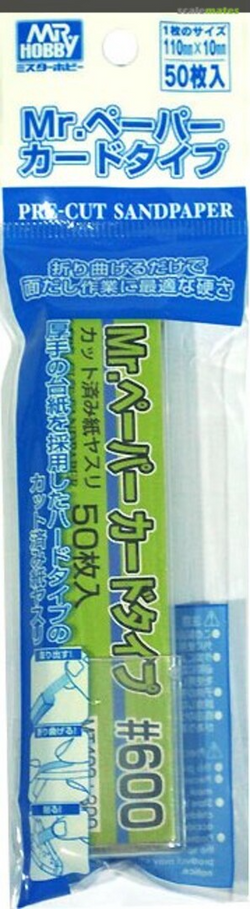 GSI Mr. Tool Mr.Paper Cardtype Sand Paper #600