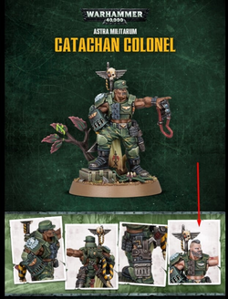 Games Workshop - Warhammer 40,000 - Catachan Colonel