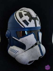 Xavier Cal Custom : The Black Series Star Wars The Clone Wars : 1/1 Scale 501st Clone Trooper Phase II Jeese's Helmet