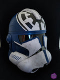 Xavier Cal Custom : The Black Series Star Wars The Clone Wars : 1/1 Scale 501st Clone Trooper Phase II Jeese's Helmet