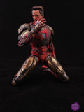 Xavier Cal Custom Mafex Avengers Endgame - Iron Man Mark 85 Final Battle