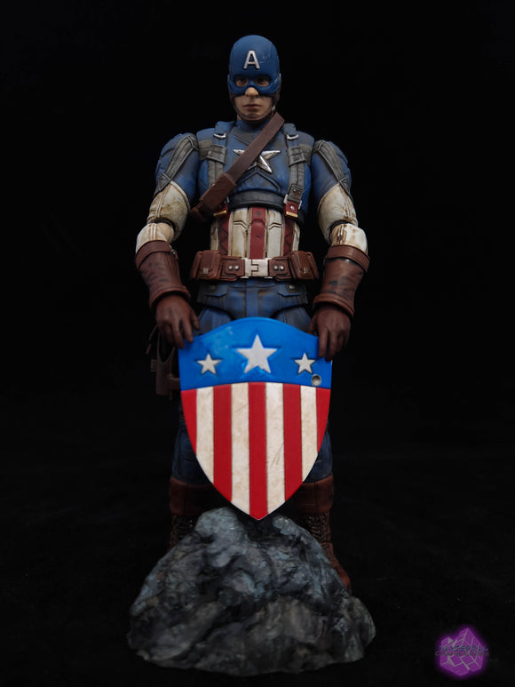 Xavier Cal Custom Mafex Captain America The First Avenger - WWII Captain America
