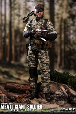 EKUAZ STUDIO – 1/6 EKS010 –  MEATL GIANT SOLDIER – SNAKE BOSS (TIGER STRIPE CAMO VERSION) Pre-order