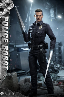 Present Toys 1/6 Scale  Police Robot PT-SP62 / T1000