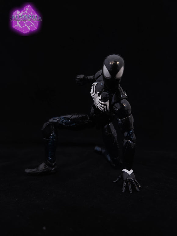 Xavier Cal Custom Marvel Legends - PS5 Marvel's Spider-Man 2  - Peter Parker (Black Suit)