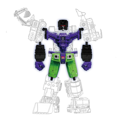 Blokees Transformers Defender Version Devastator Kits Combining Accessory