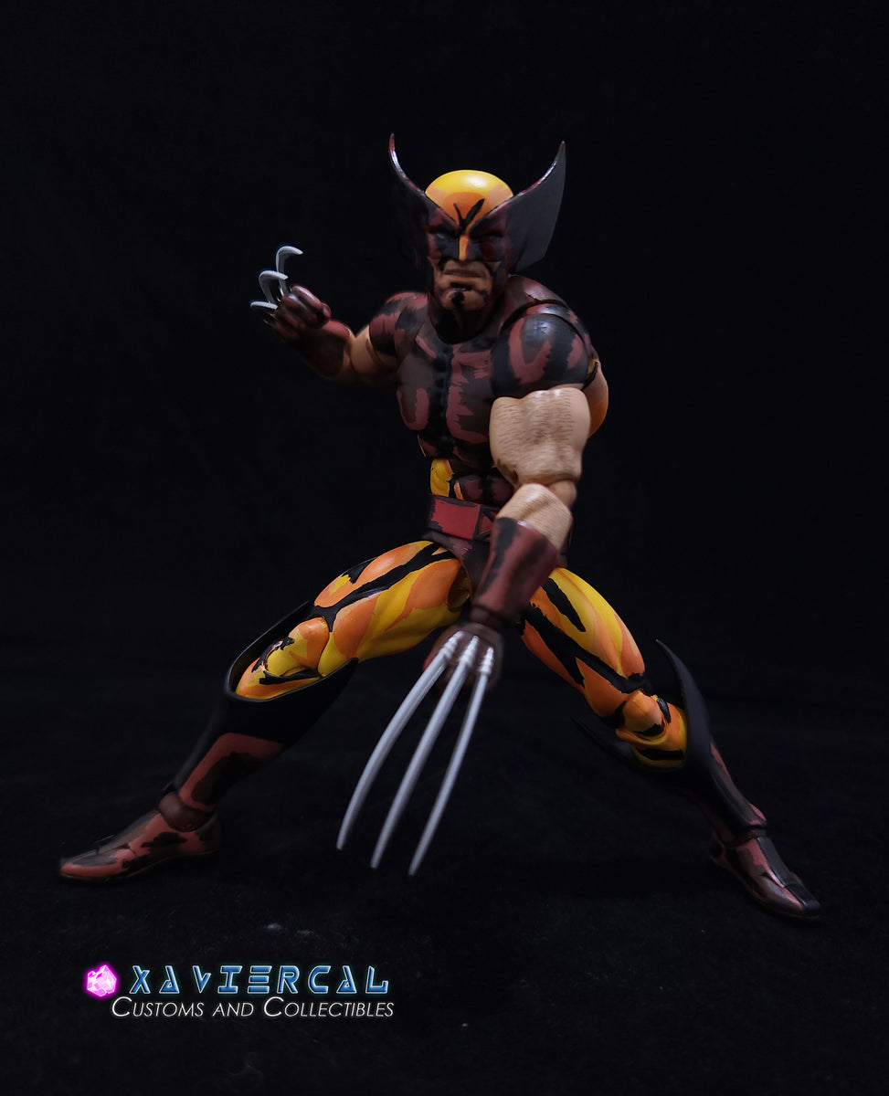 Menu Sgin For Figma Xavier Cal Custom Mafex Comic Shaded - Brown Suit Wolverine – Xavier ...