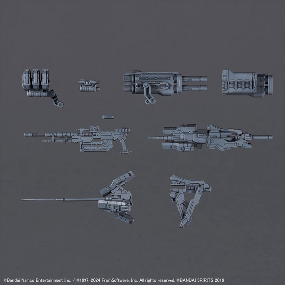 30MM Armored Core VI Fires of Rubicon #02 Option Parts Set  Weapon Set 02
