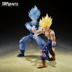 S. H. Figuarts Dragon Ball Z Super Saiyan Son Goku & Super Saiyan 2 Son Gohan Set - Event Exclusive