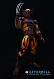 Xavier Cal Custom Mafex Comic Shaded - Brown Suit Wolverine