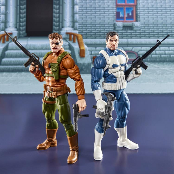 Marvel Legends Gamerverse Punisher & Nick Fury Two-Pack