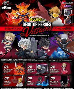 Re-ment DesQ My Hero Academia Desktop Heroes VS Villains