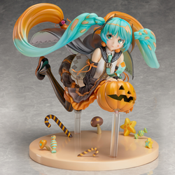 Union Creative Hatsune Miku Trick or Miku Ver Vocaloid Figure illustration by Hidari