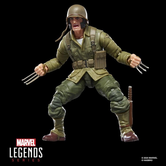 Marvel Legends Series  X-Men Comics - Wolverine (WWII Logan)