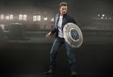 Hot Toys 1/6 MMS243 Captain America: The Winter Soldier - Captain America & Steve Rogers Set