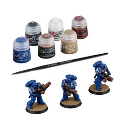 Games Workshop - Warhammer 40,000 - Infernus Marines + Paints