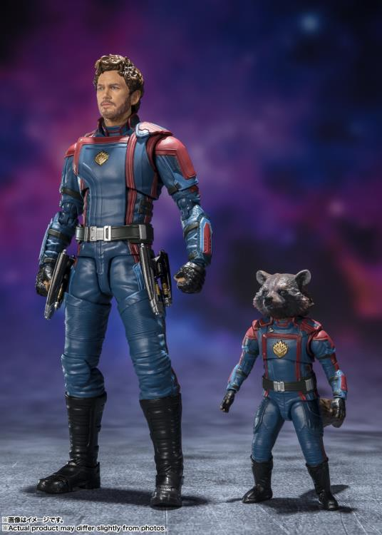 S. H. Figuarts Guardians of the Galaxy Vol. 3 - Star-Lord & Rocket Raccoon