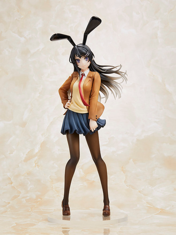 Coreful Prize Figure Rascal Does Not Dream of Bunny Girl Senpai - Mai Sakurajima  (School Uniform/Bunny Ver.)