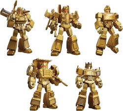 Blokee - Transformers Limited Edition Gold Series Model Kit Box Set