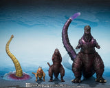 S. H. MonsterArts Shin Godzilla - Godzilla 2nd Form & 3rd Form & Giant Unidentified Creature Set Pre-order