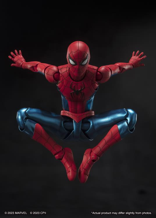 S. H. Figuarts Spider-Man No Way Home - Spider-Man (New Red & Blue Suit)