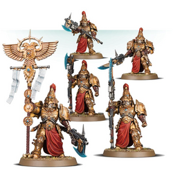 Games Workshop - Warhammer 40,000 - Custodian Wardens Vexilus Praetor