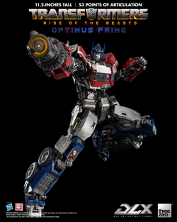 Threezero Transformers: Rise of the Beasts DLX Optimus Prime