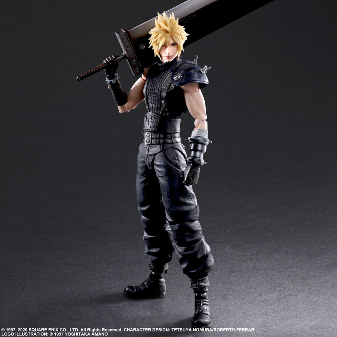 PLAY ARTS KAI FINAL FANTASY VII REMAKE - CLOUD STRIFE VER. 2 – Xavier Cal Customs and Collectibles