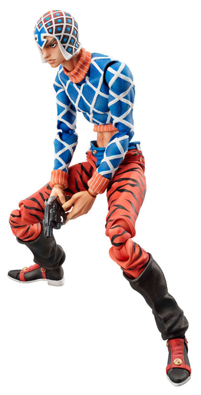 JoJo's Bizarre Adventure Golden Wind Super Action Statue - Guido Mista & S,P Re-issue Pre-order